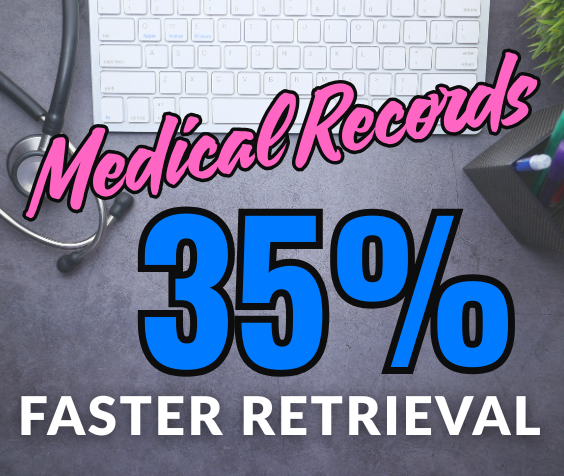 Personal injury case management improving medical records retrieval speed by 35 percent for faster settlements.